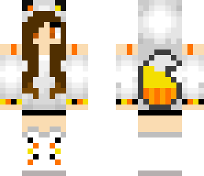 candy corn wolf edit