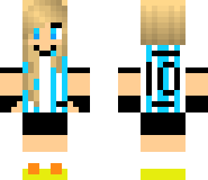 messi fan girl argentina