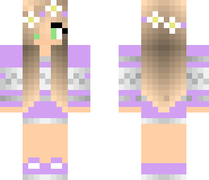 lilac winter girl