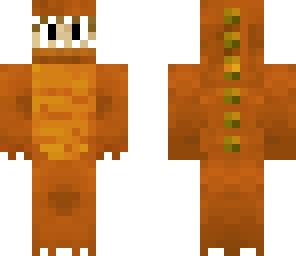 orange dino