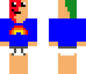 rainbow guy in underpants