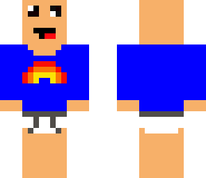 derpy rainbow guy in underpants