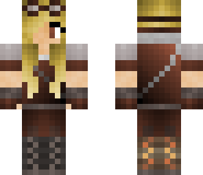edited steampunk girl