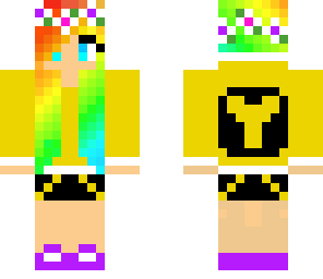 yellow youtuber girl