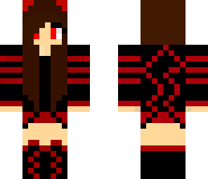 evil pika girl