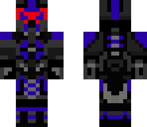 blue and red spartan