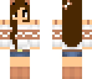 fall bear girl