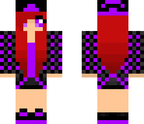 purple girl