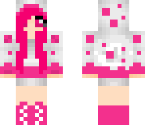 pink cake girl