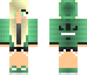 green adidas girl