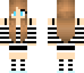 striped dj girl