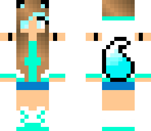 fixed blue wolf girl