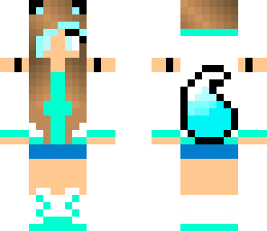 fixed again blue wolf girl