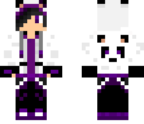 purple panda boy