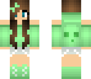 cute slime hoodie girl
