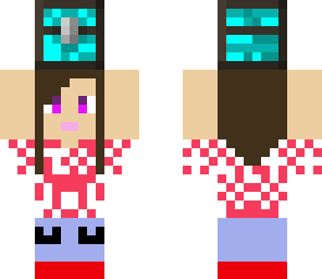 girl with chest
