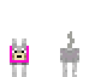 doggy with pink coller