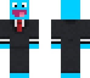 blue smiley dude