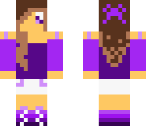 purple girl