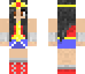 wonder women with brown eyes