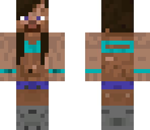 female minecraft steve