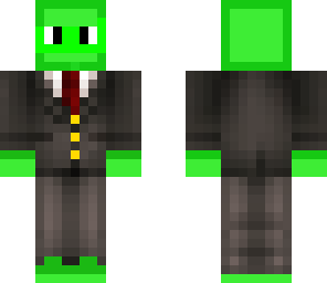 green man suit
