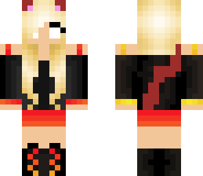 fire kitty girl