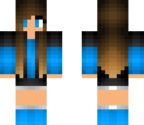 blue girl