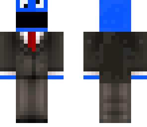 blue man