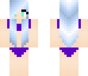 purple bikini