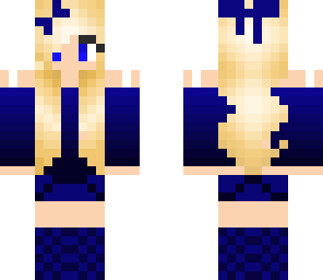 dark blue girl