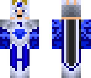 blue awesome knight