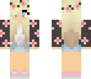 flower jacket girl