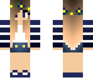 flower crown girl edit