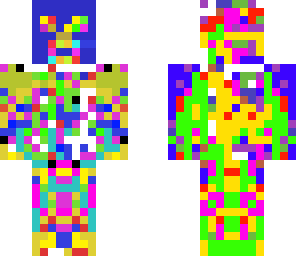 creeper multicolores de fiesta