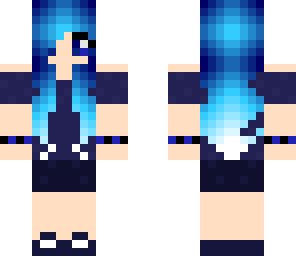 darkblue hair girl