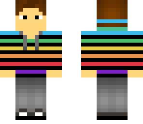 rainbow hoodie sweg