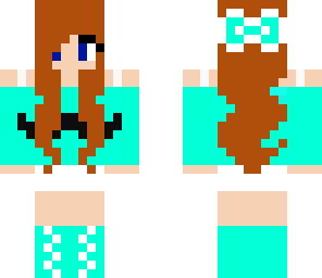 neon mustache girl