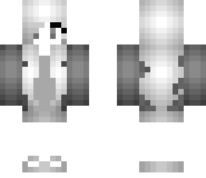 black and white