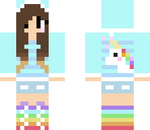 my new unicorn skin