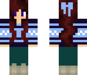 red hair sweater