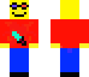 lego guy with 3d glasses