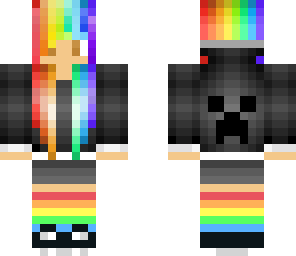 multicolor girl
