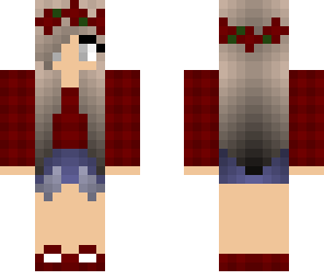 plaid girl