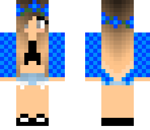 blue girl