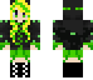 blonde green endergirl
