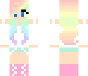 rainbow girl