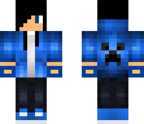 cool epic guy in blue