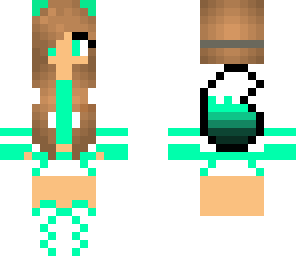 green wolf girl