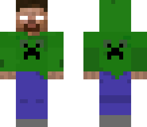 herobrine creeper jacket